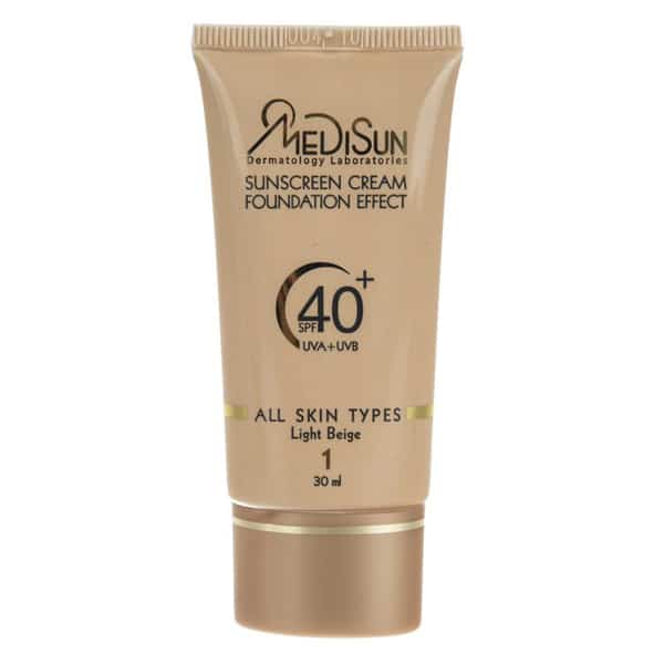 خرید کرم پودر ضد آفتاب مدیسان مدل Light Beige حجم 30 میلی لیتر