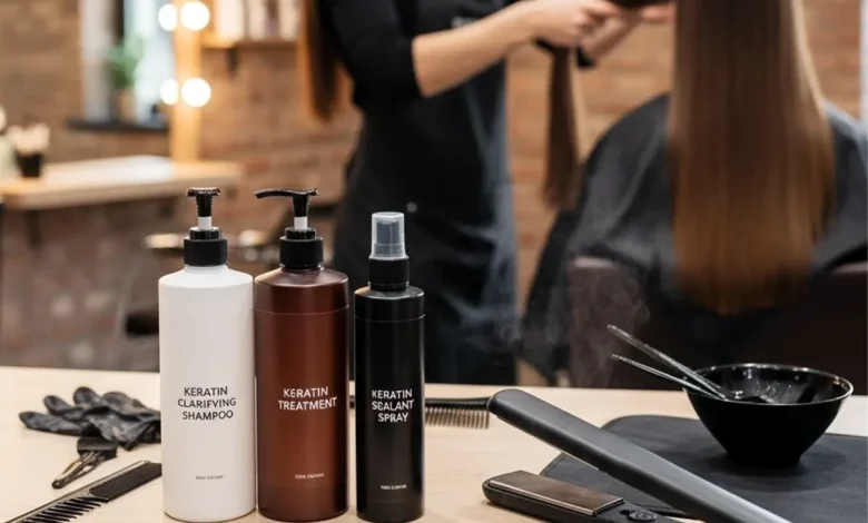 بهترین سالن های کراتینه مو در تهران