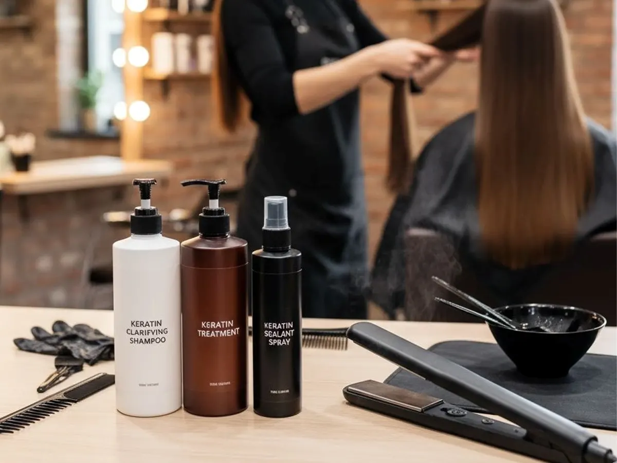 بهترین سالن های کراتینه مو در تهران